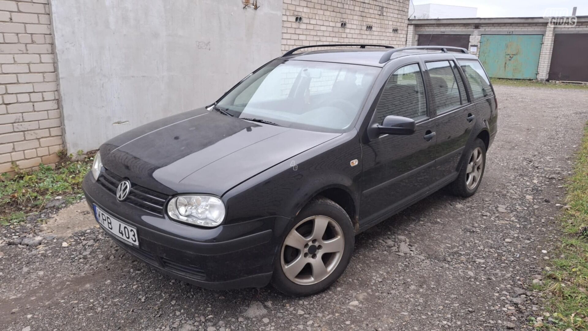 Volkswagen Golf Tdi 2001 m dalys