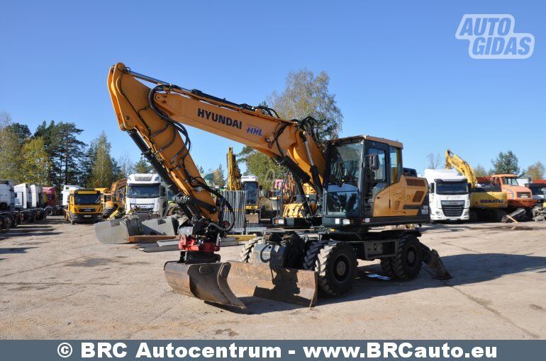 Hyundai HW160 2018 y Excavator, wheeled