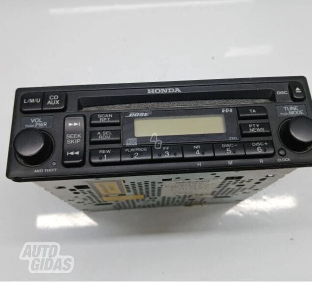 Radija/ CD/DVD grotuvas/ navigacija, 39101S1AG110M1, Honda Accord VI 2001 m