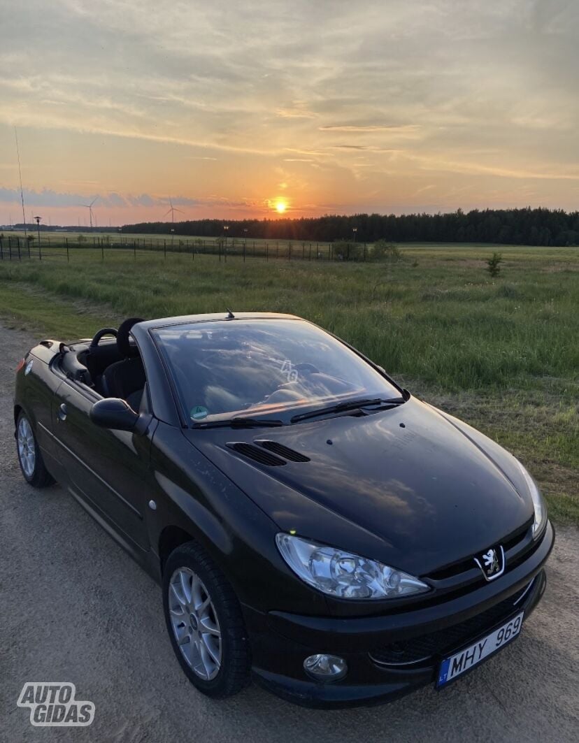 Peugeot 206 CC 2003 m Kabrioletas