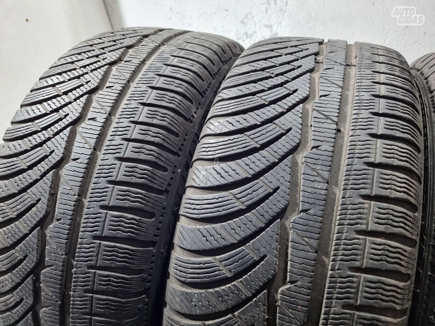 Michelin 5-6mm R18 žieminės padangos lengviesiems