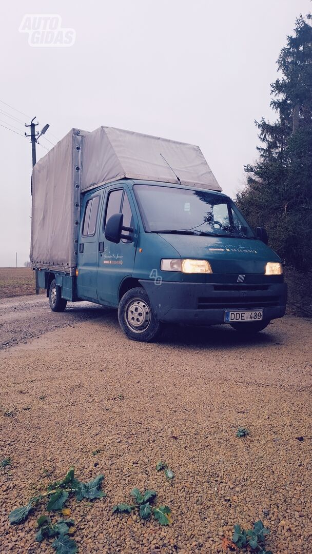 Fiat Ducato 2001 m Komercinis auto(su būda)