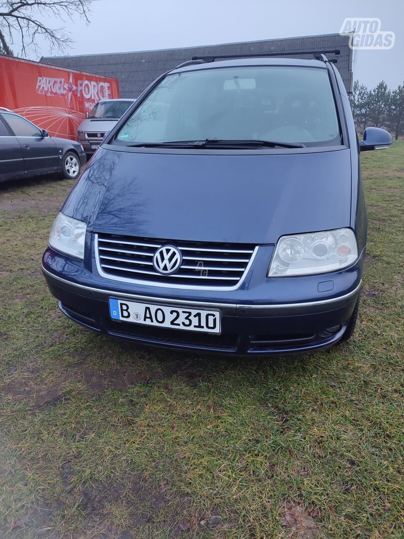 Volkswagen Sharan 2004 m Vienatūris