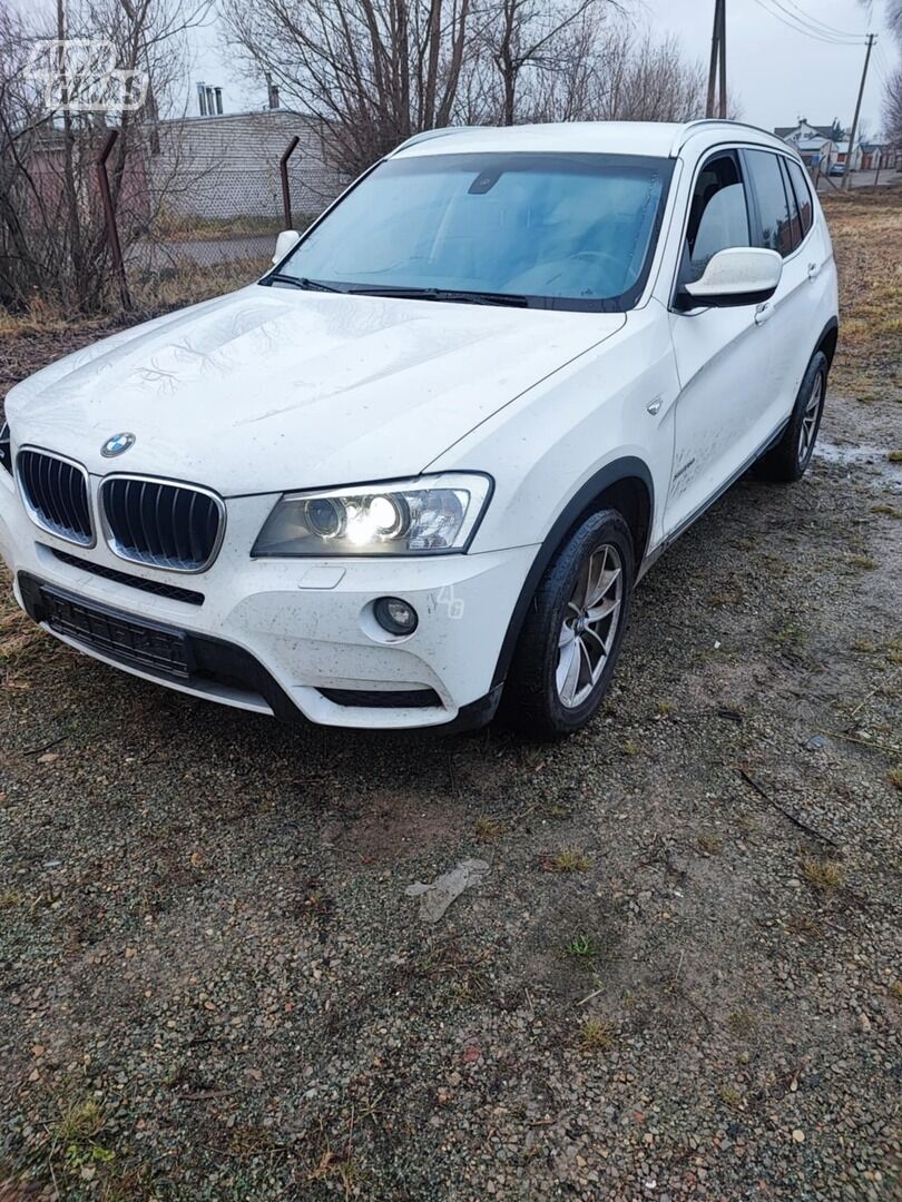 Bmw X3 2012 m dalys