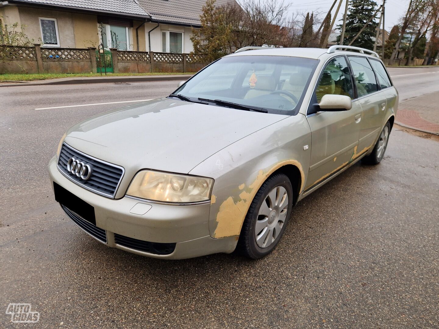 Audi A6 C5 2002 m dalys