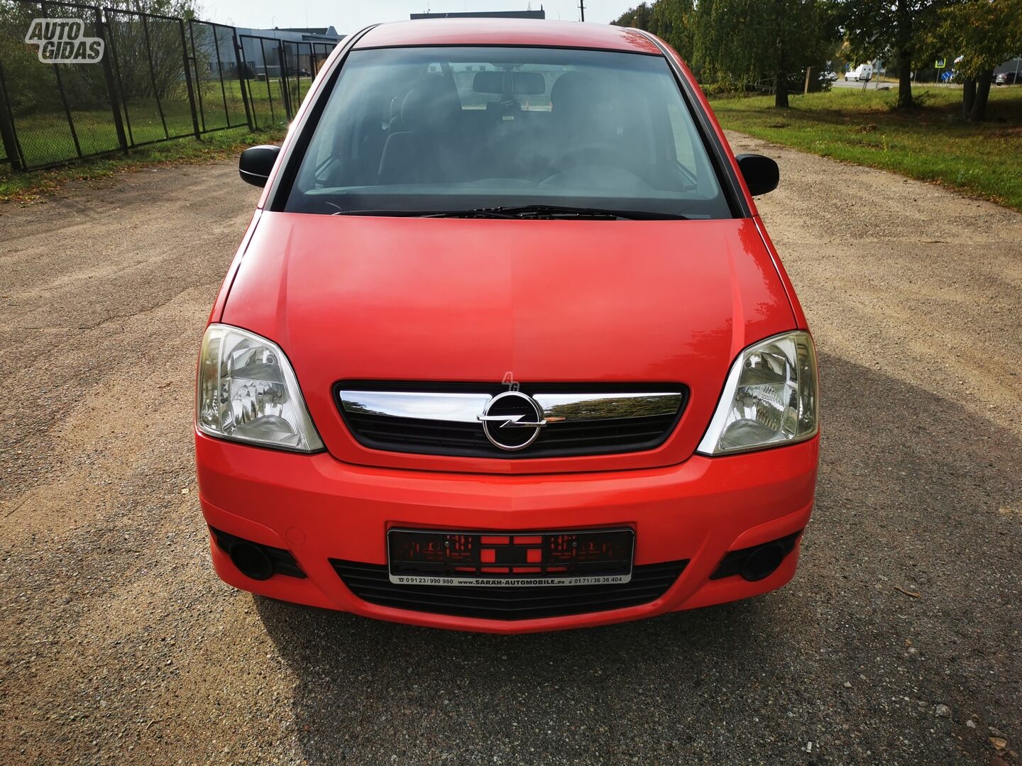 Opel Meriva 2007 m Hečbekas