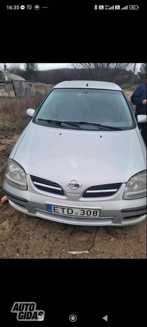 Nissan Almera Tino 2003 г Минивэн