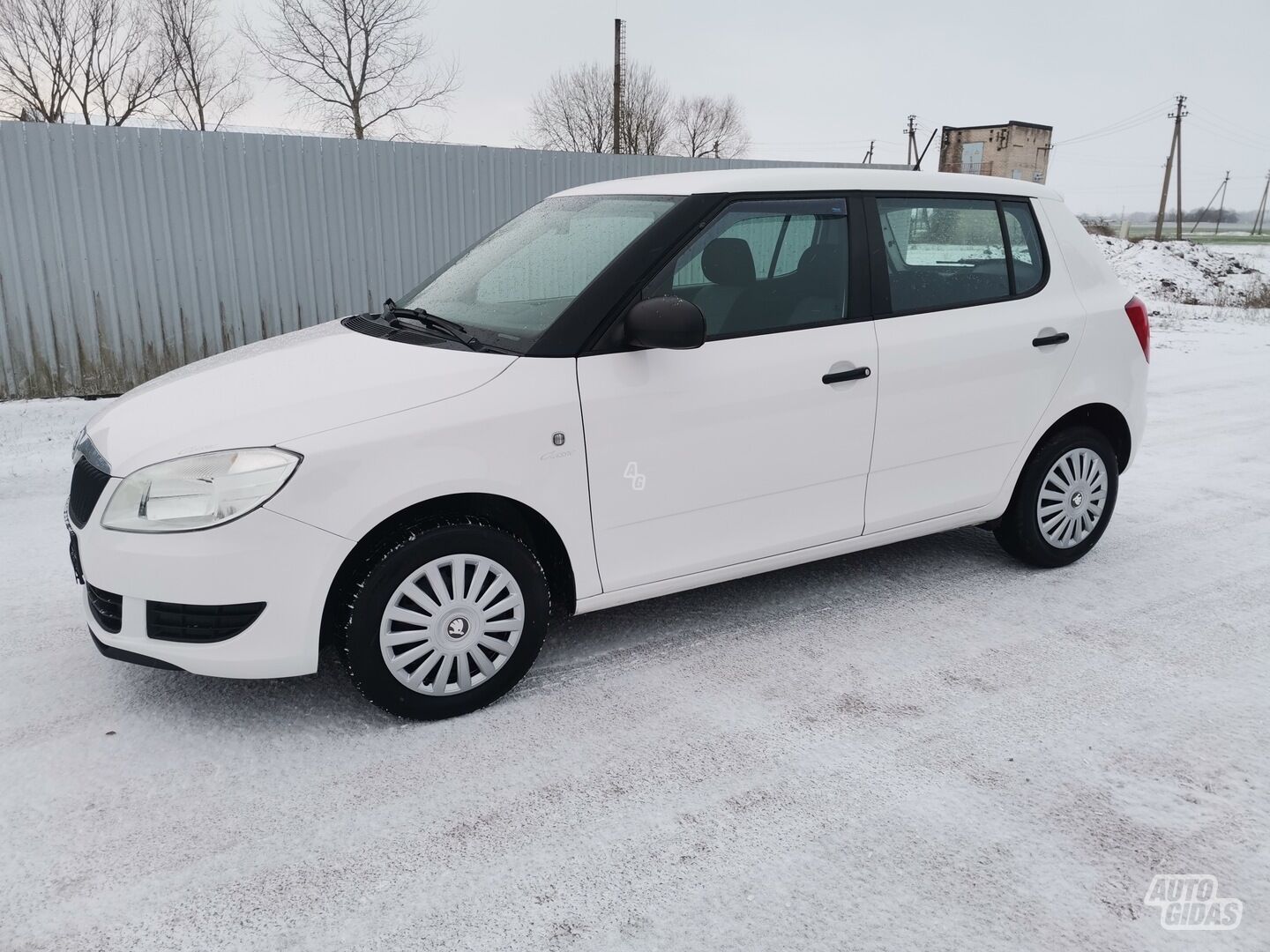 Skoda Fabia 2014 m Hečbekas