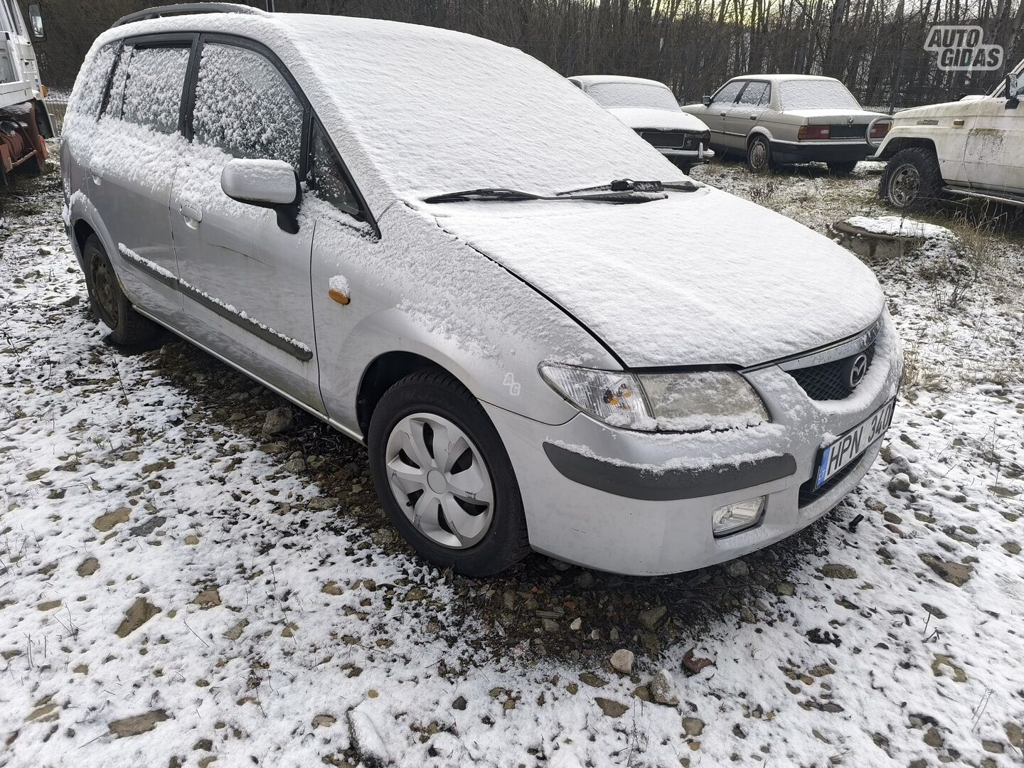 Mazda Premacy 2001 m dalys