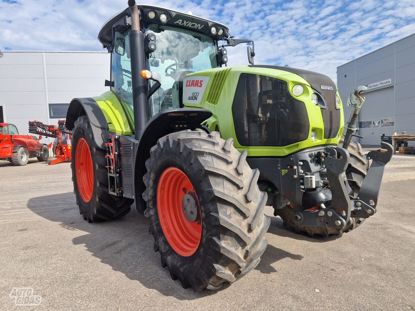 Claas Axion 800 2017 m Traktorius