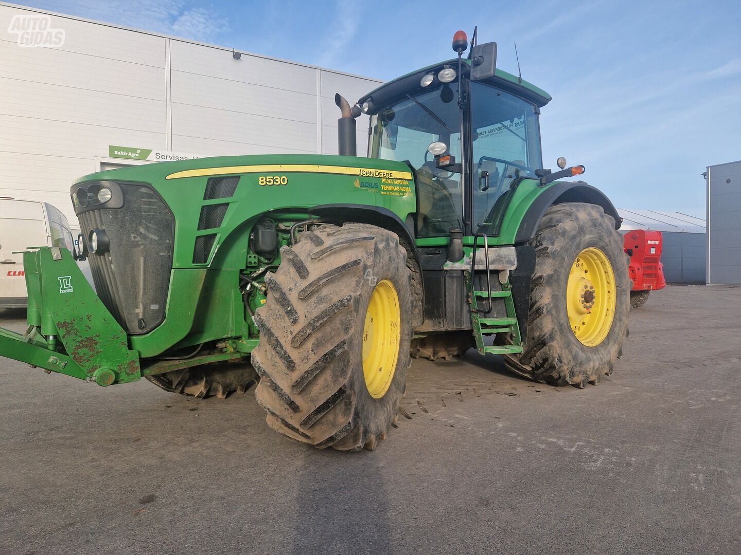 John deere 8530 2007 m Traktorius