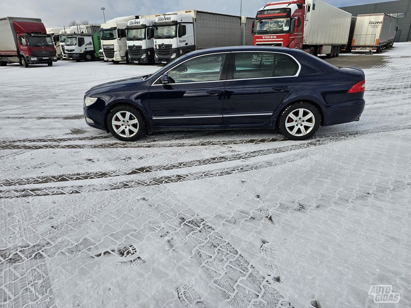 Skoda Superb 2009 m Hečbekas