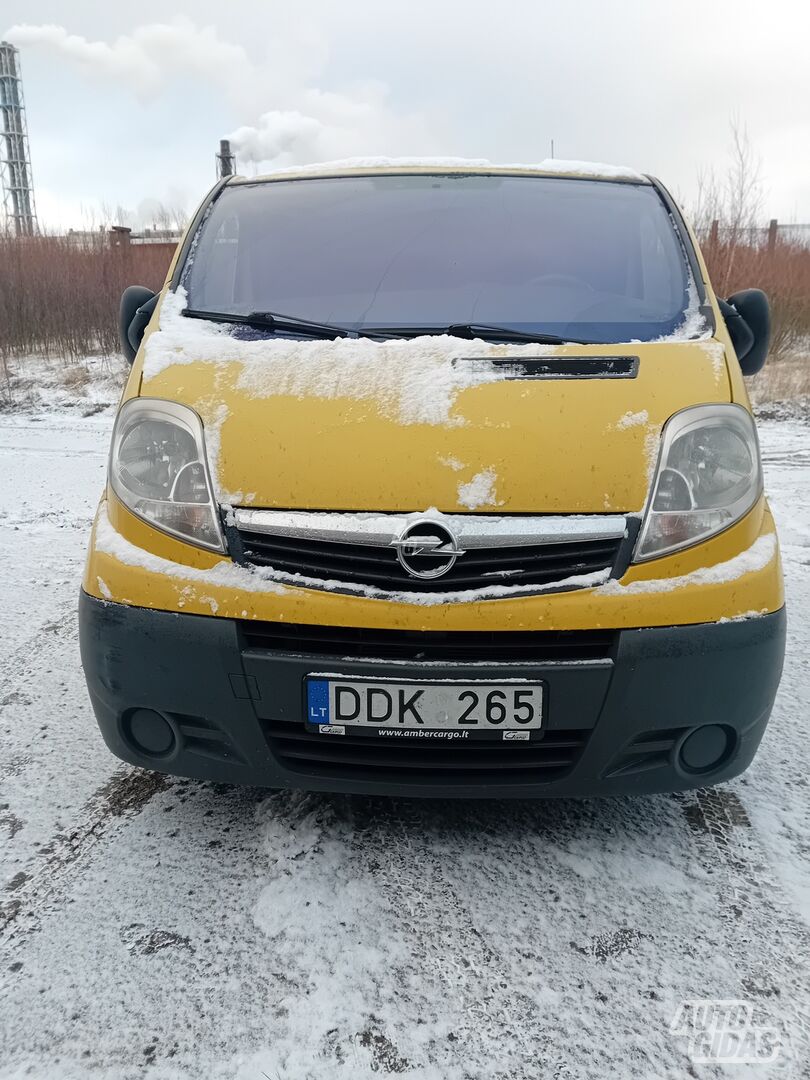 Opel Vivaro 2007 m Vienatūris