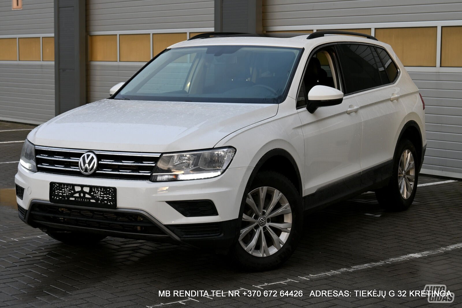 Volkswagen Tiguan 2018 m Visureigis / Krosoveris