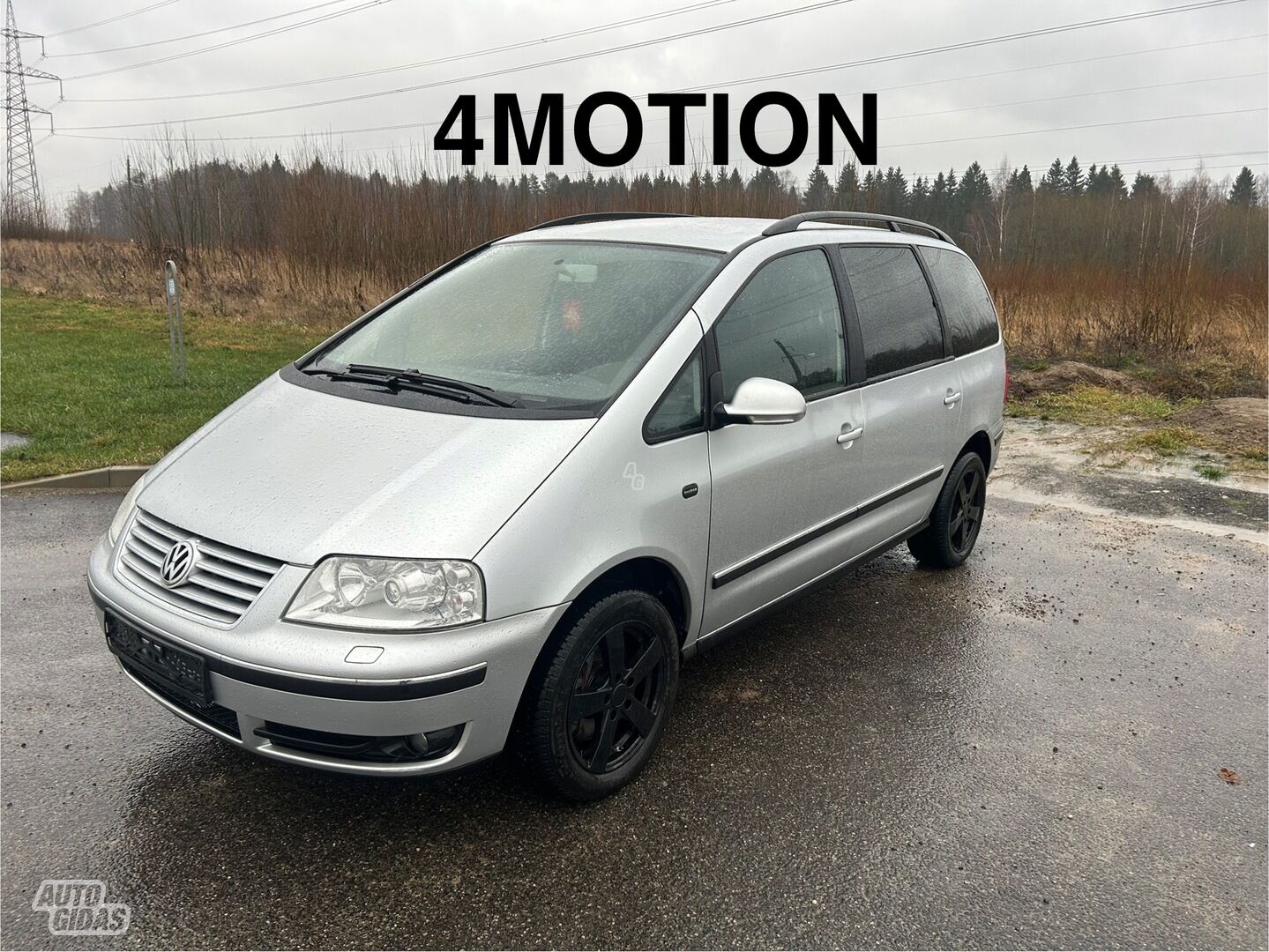 Volkswagen Sharan 2005 m Vienatūris