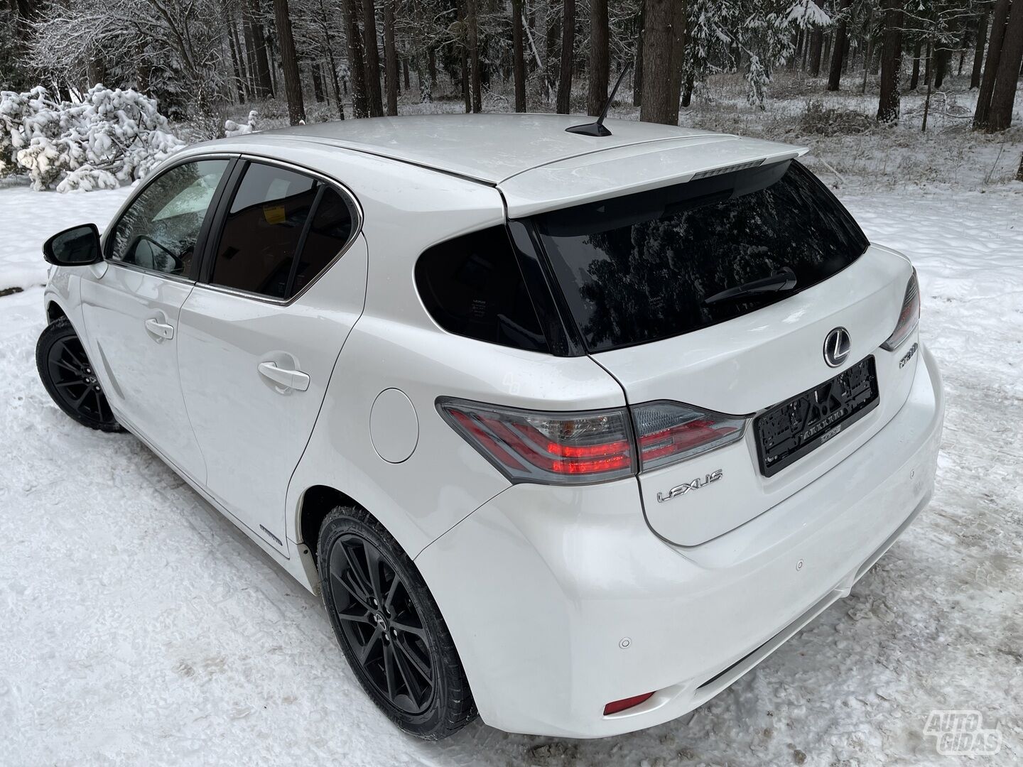 Lexus CT 200h CT BE RUDŽIŲ 2012 y