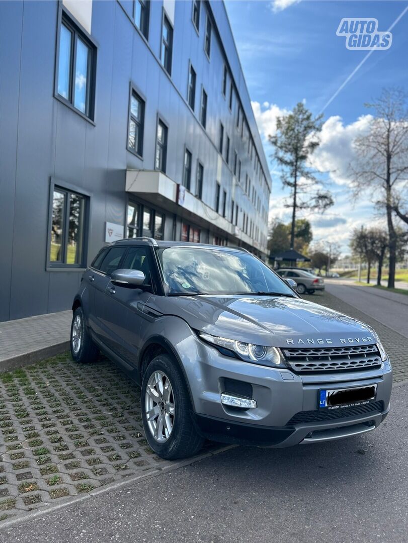 Land Rover Range Rover Evoque Tdi 2011 г