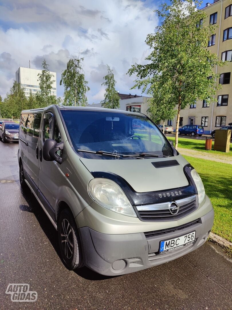 Opel Vivaro  2009 m Keleivinis mikroautobusas nuoma