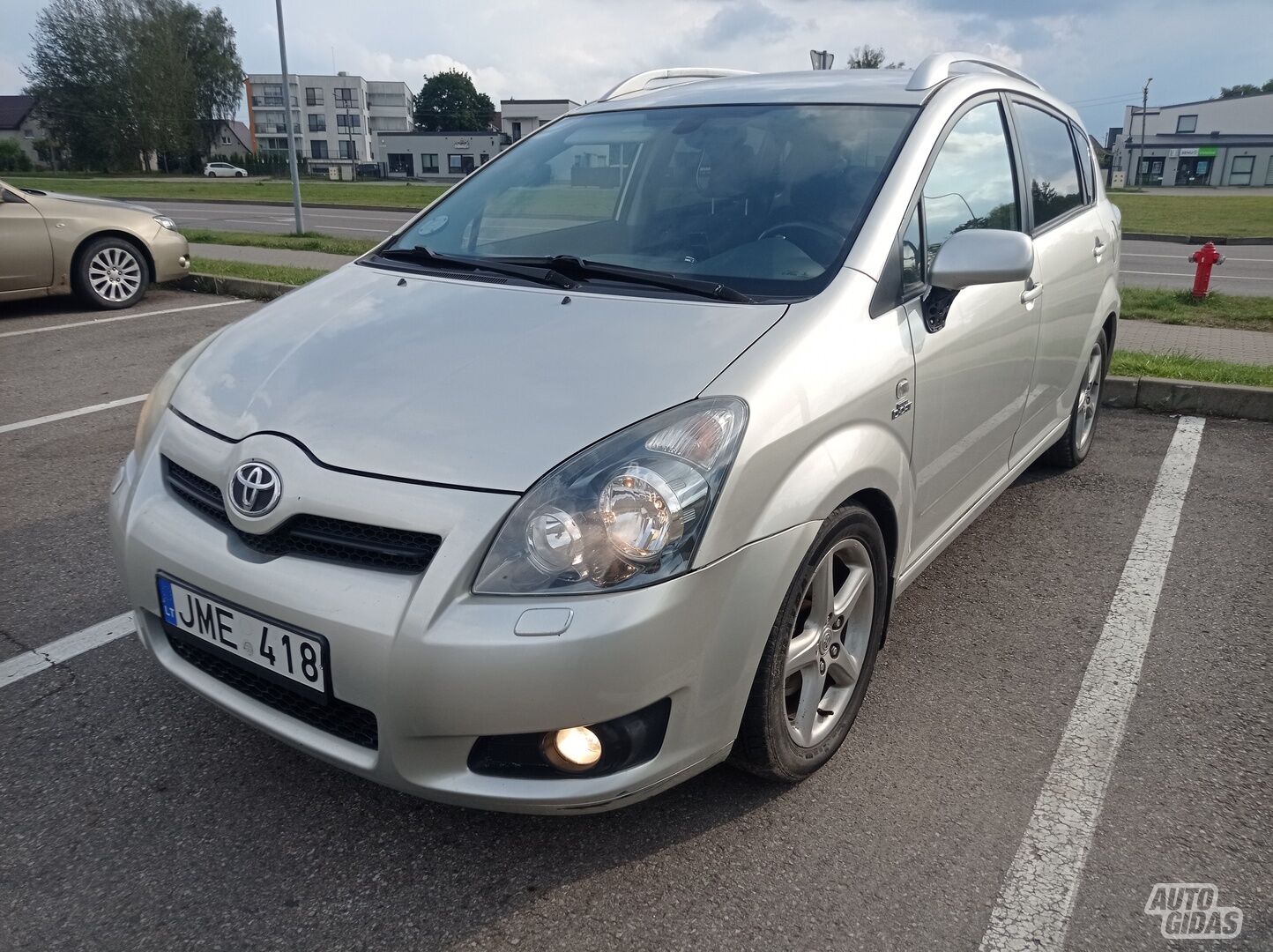 Toyota Corolla Verso II 2008 m dalys