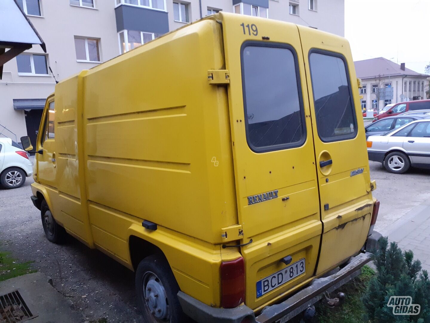 Renault Master 1995 m Krovininis mikroautobusas