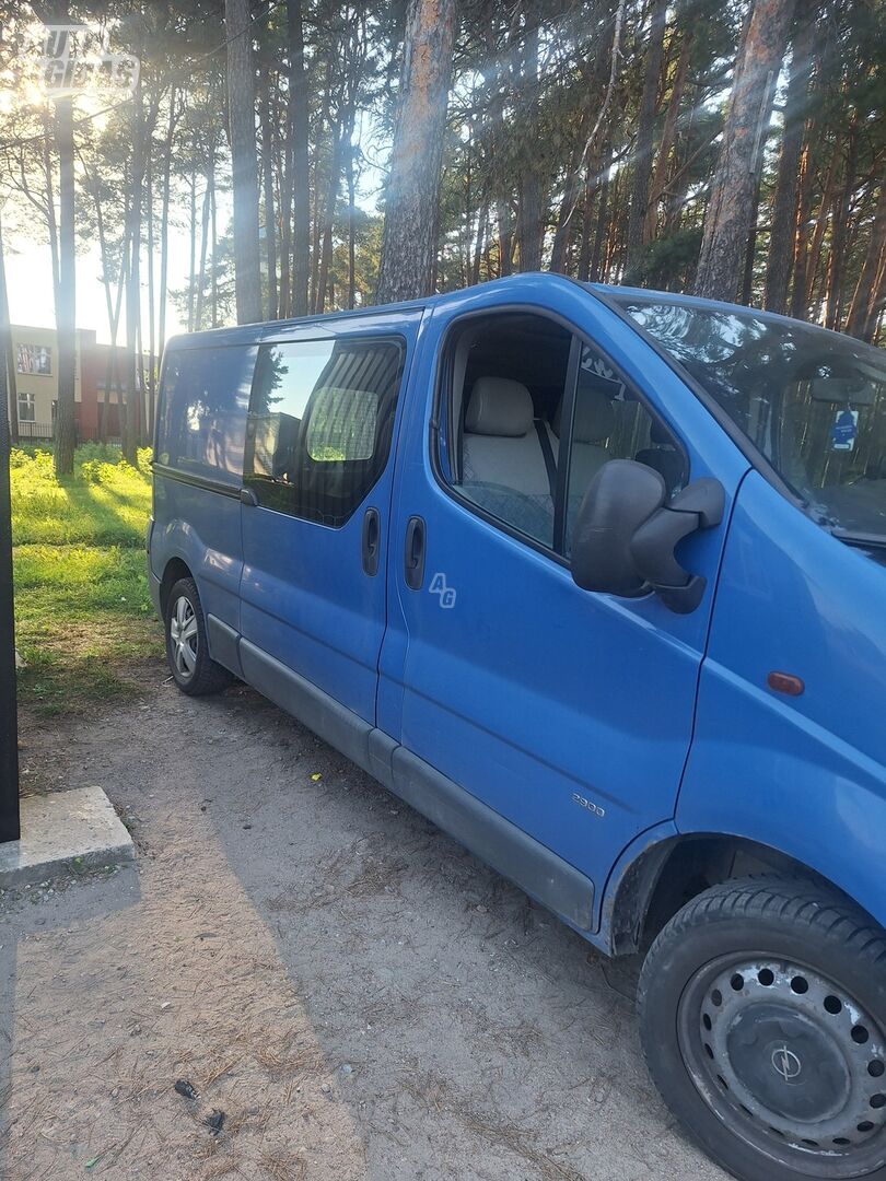 Opel Vivaro 2006 m Krovininis mikroautobusas