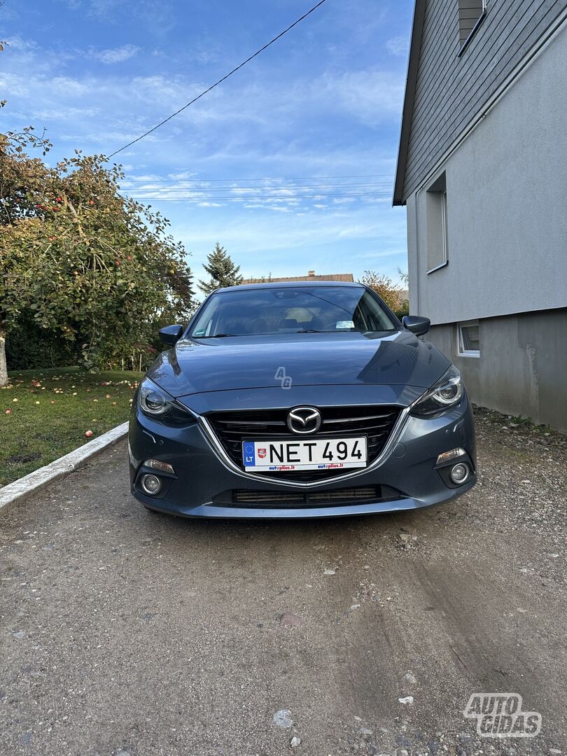 Mazda 3 2014 y Hatchback