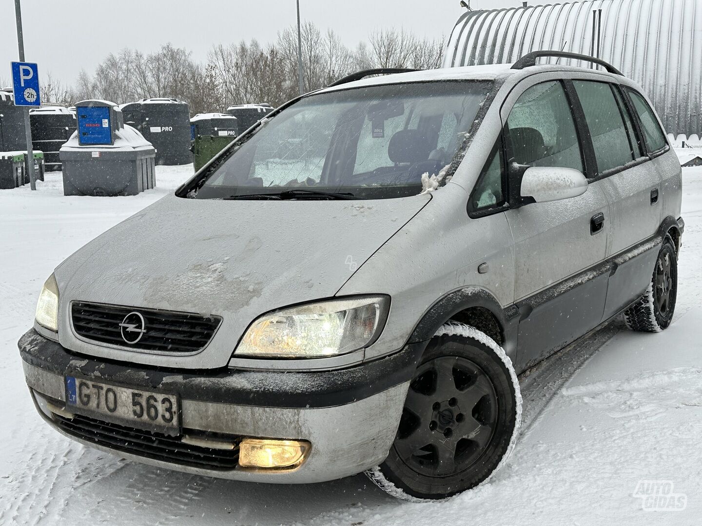 Opel Zafira 2002 m Vienatūris