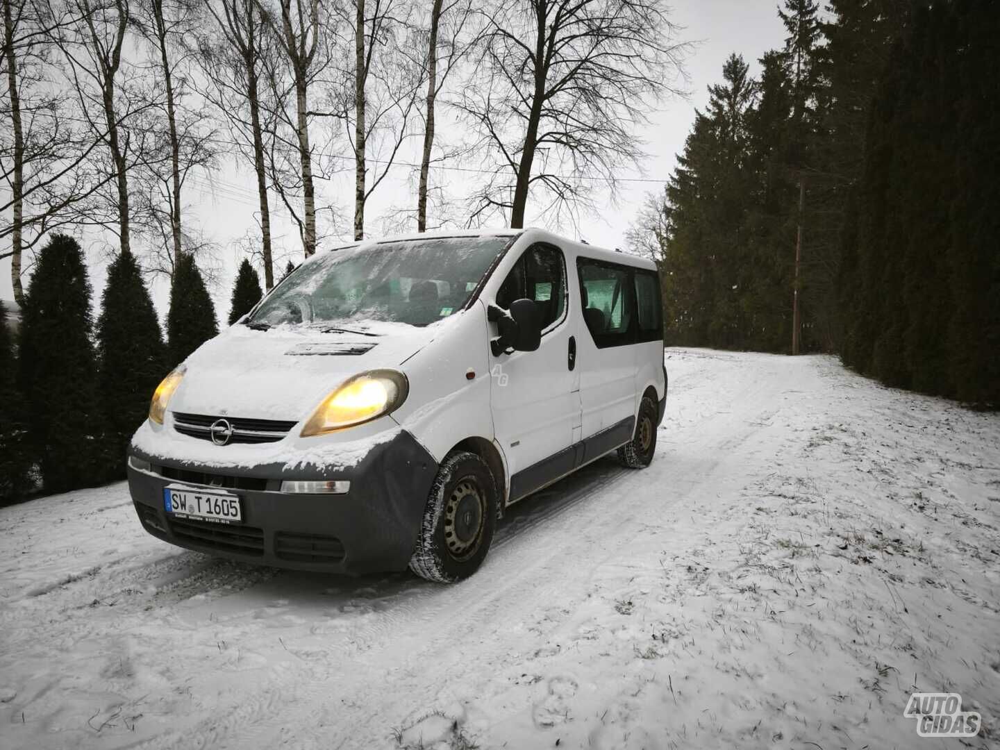 Opel Vivaro 2006 m Keleivinis mikroautobusas