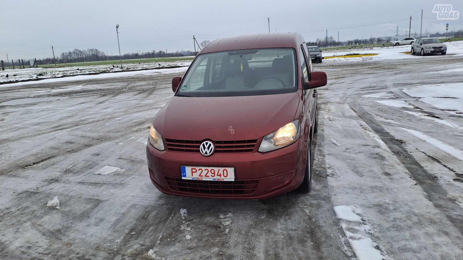 Volkswagen Caddy 2014 m Vienatūris