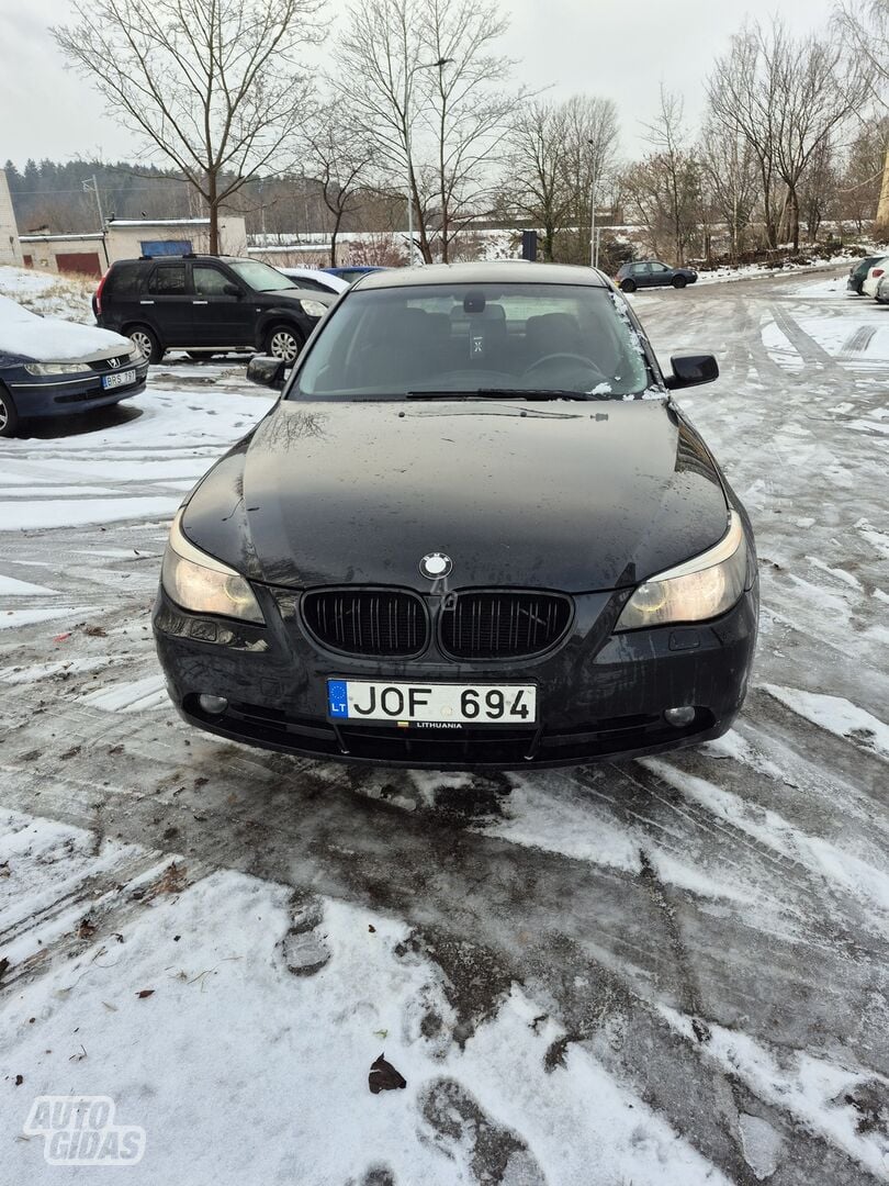 Bmw 525 2007 m Sedanas