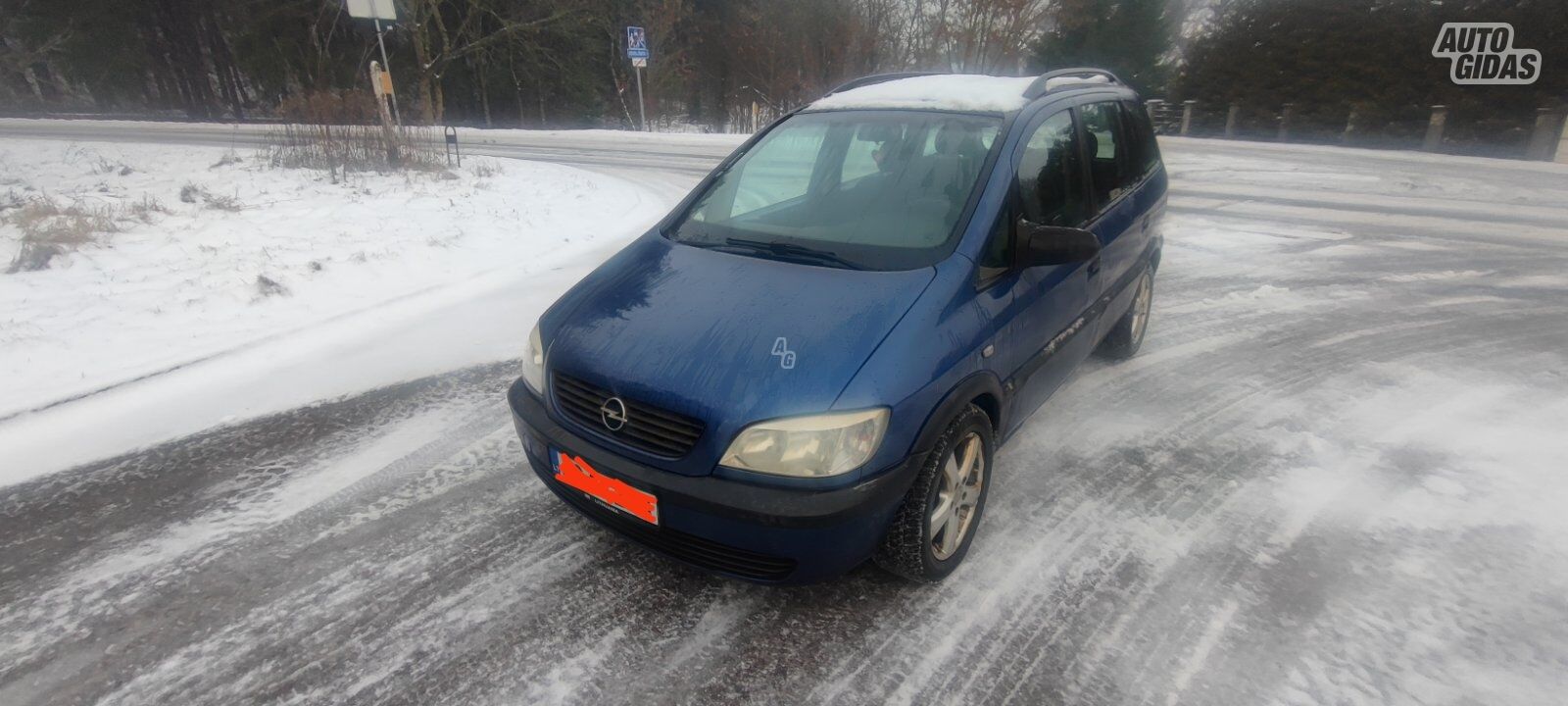 Opel Zafira 2000 m Vienatūris