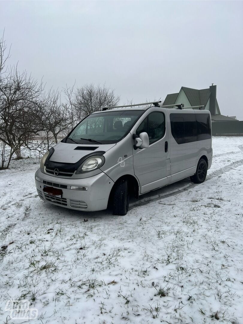 Opel Vivaro 2005 m Keleivinis mikroautobusas