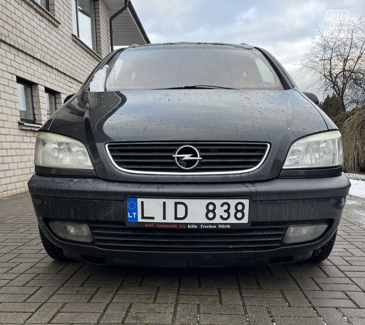 Opel Zafira 2001 m Vienatūris