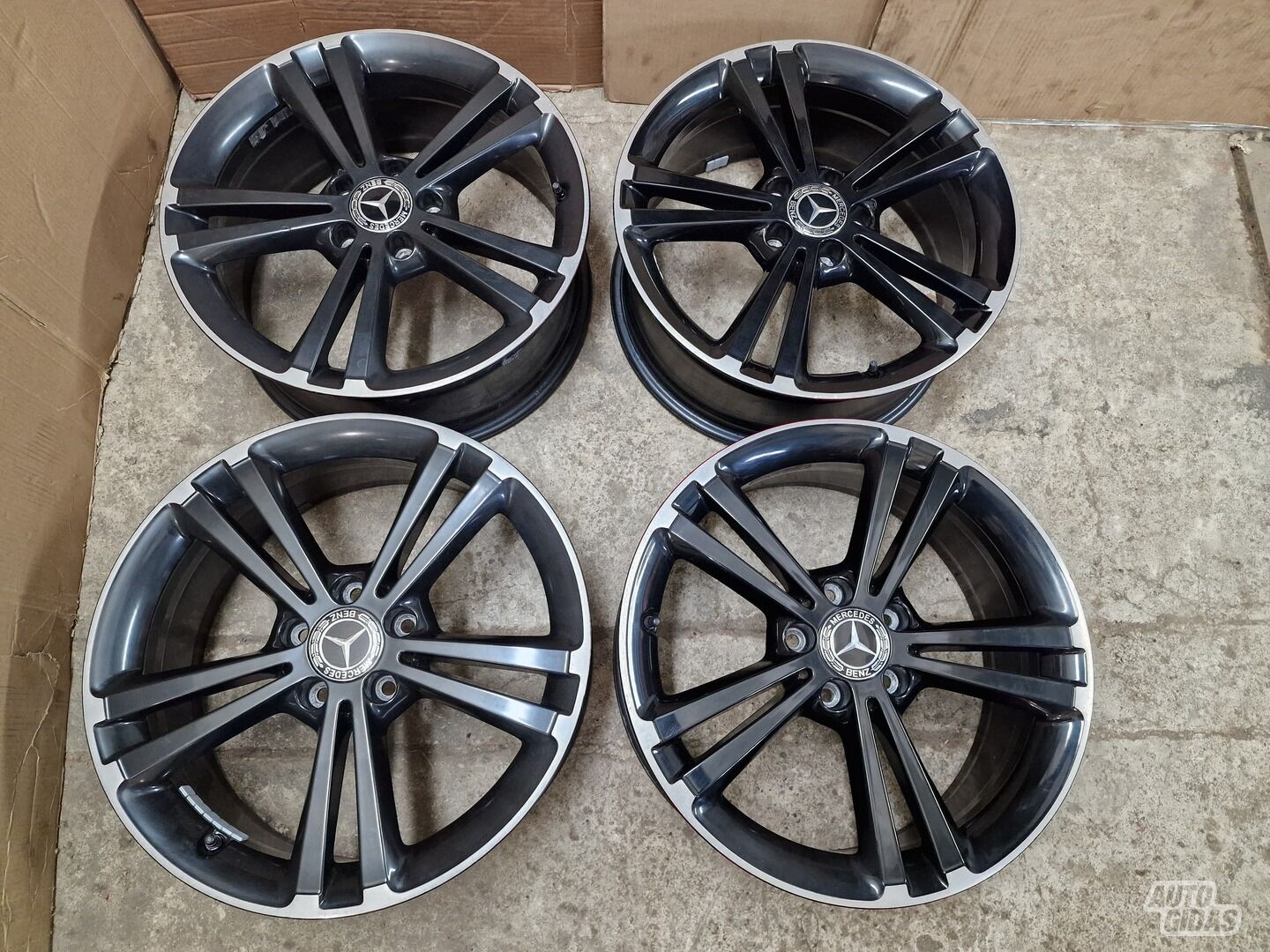 Mercedes-Benz A,B,C,CLA,GLA,GLB... A 250 light alloy R18 rims