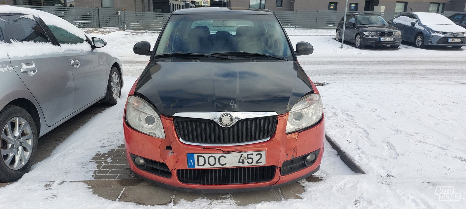 Skoda Fabia 2008 m Hečbekas