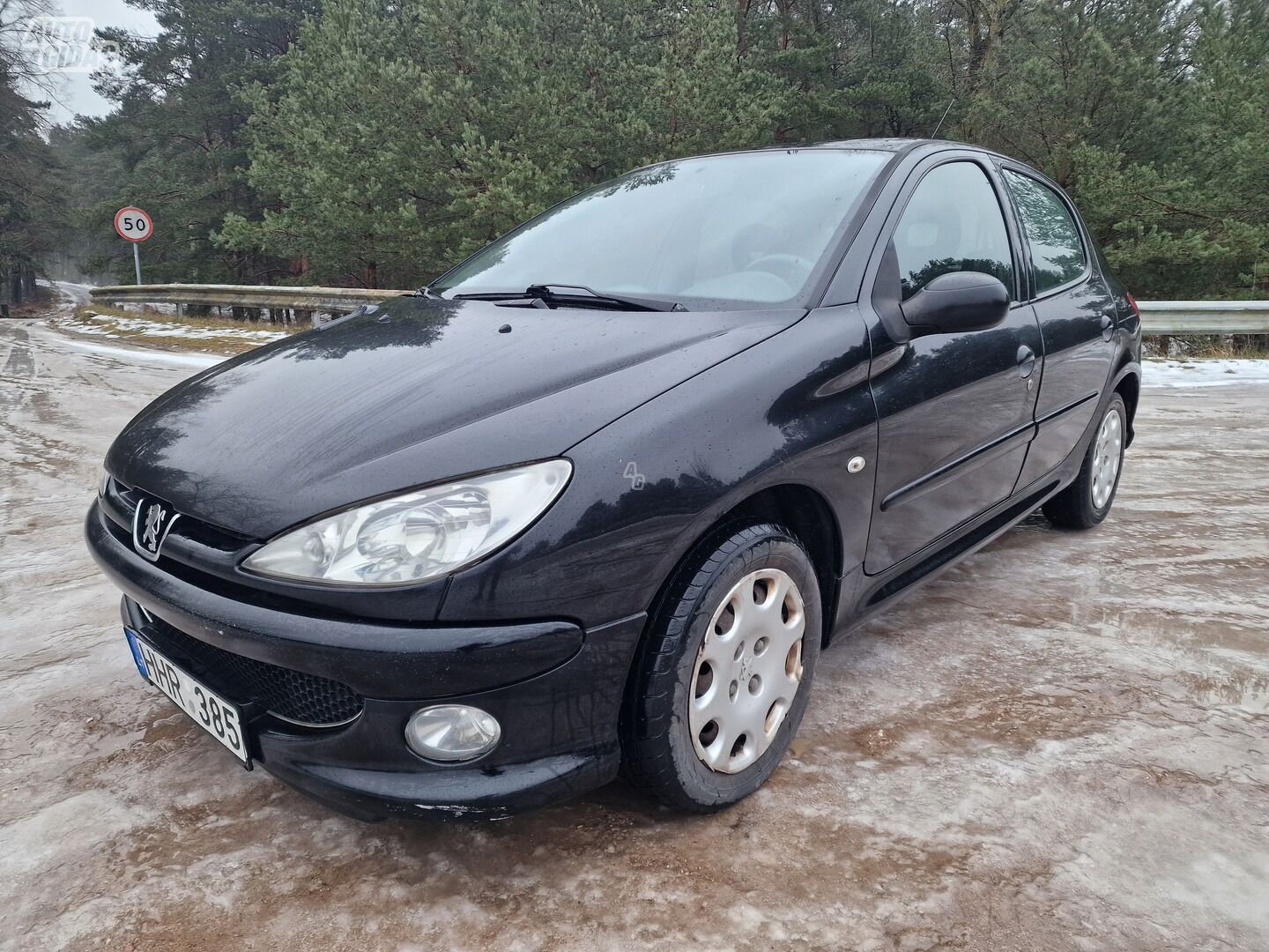 Peugeot 206 2008 m Hečbekas