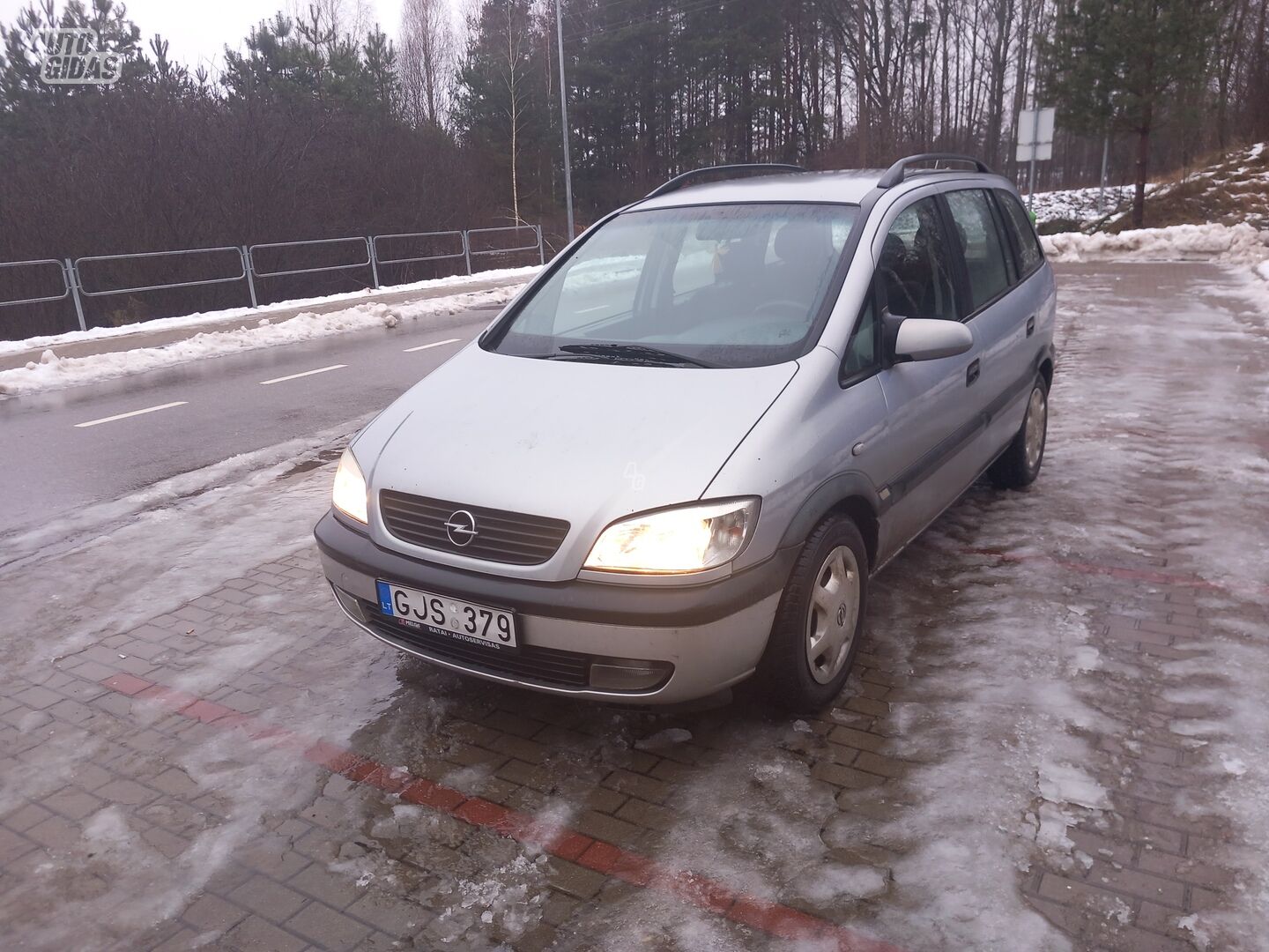 Opel Zafira 2001 m Vienatūris