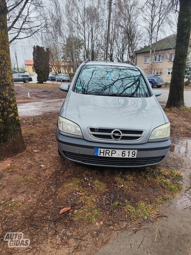 Opel Zafira 2003 m Vienatūris