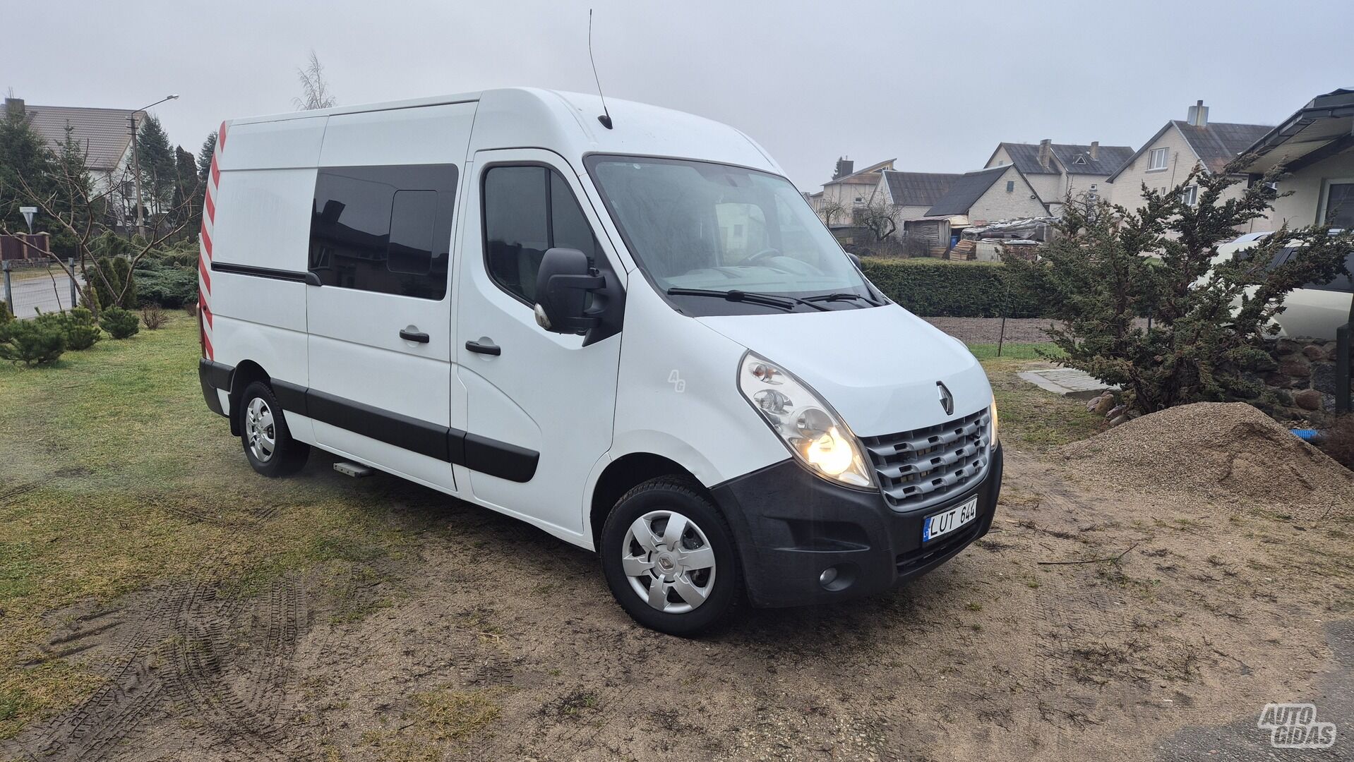 Renault Master 2011 m Krovininis mikroautobusas