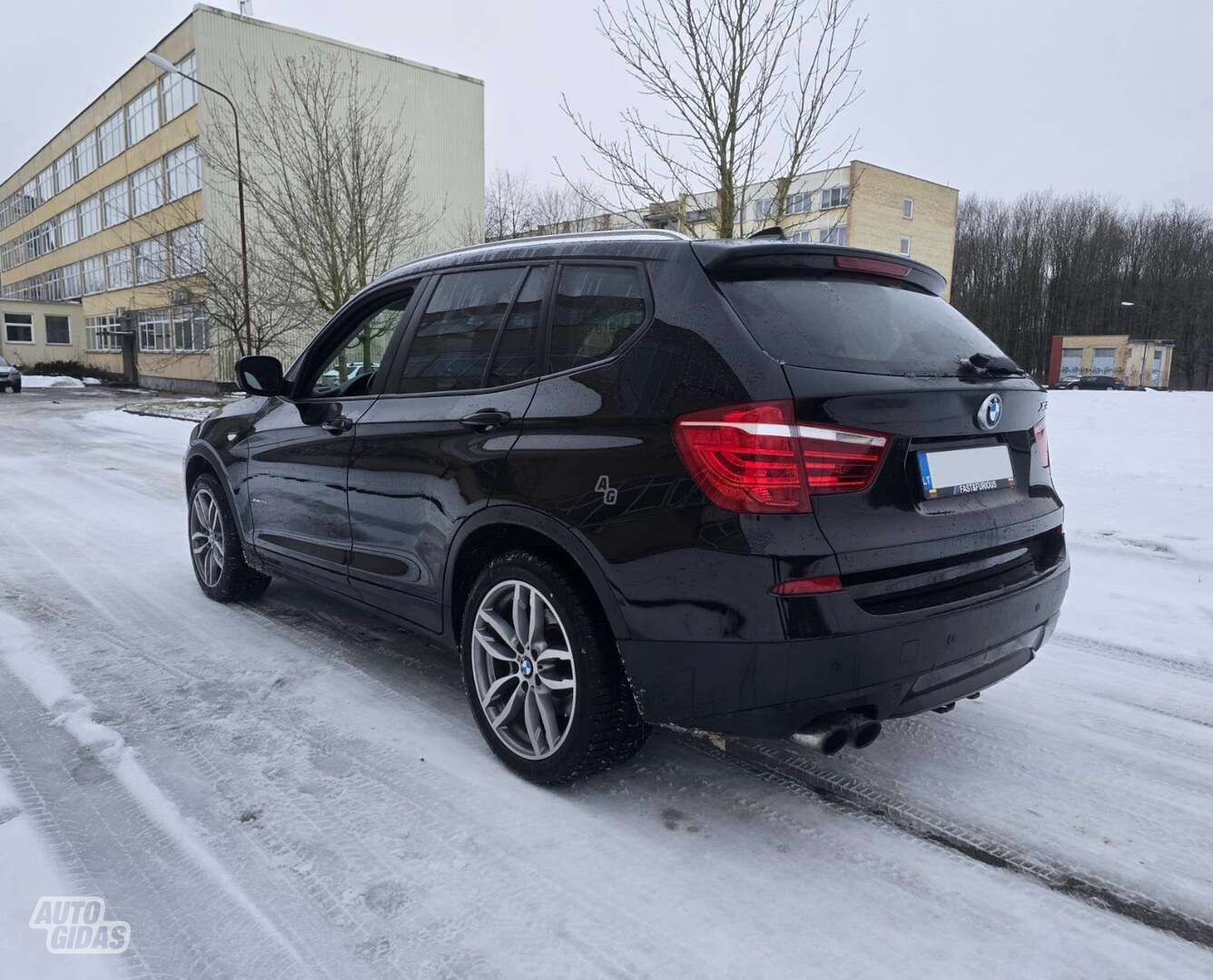 Bmw X3 2013 m Visureigis / Krosoveris