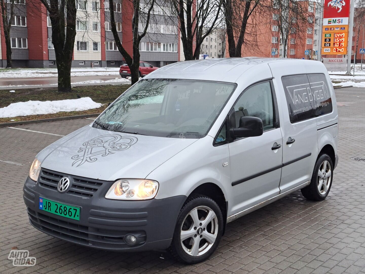 Volkswagen Caddy 2007 m Vienatūris