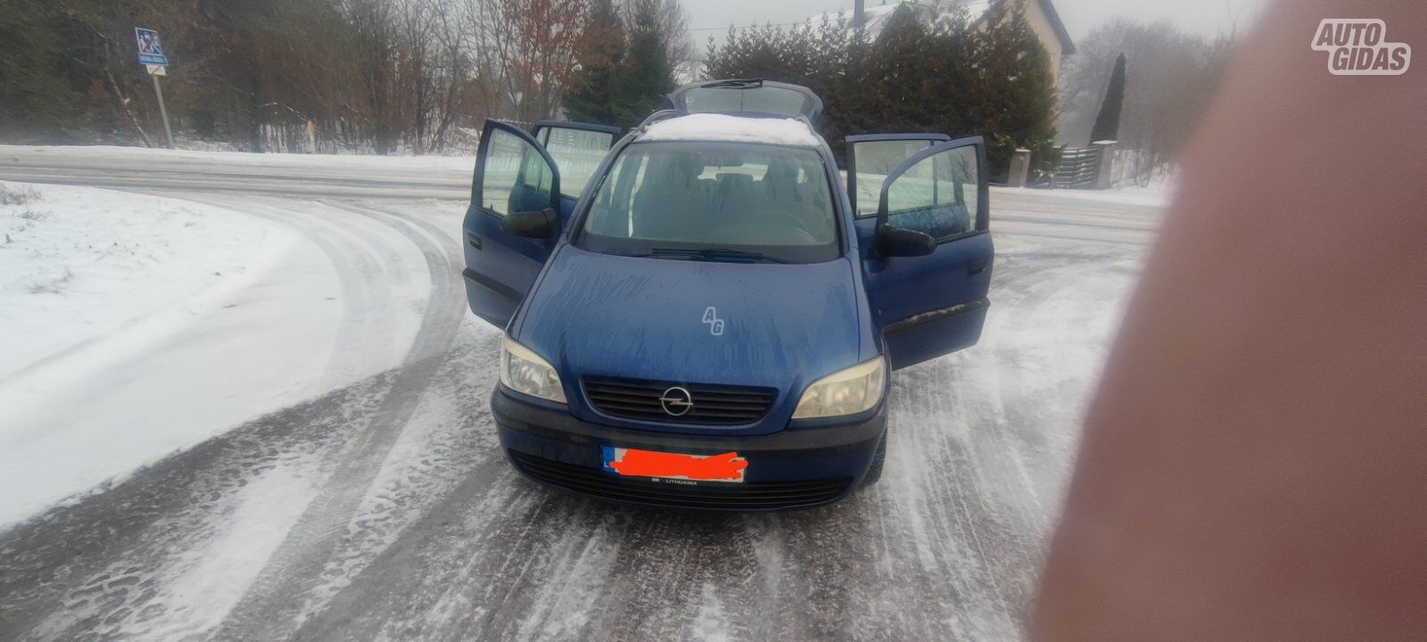 Opel Zafira 2000 y Van