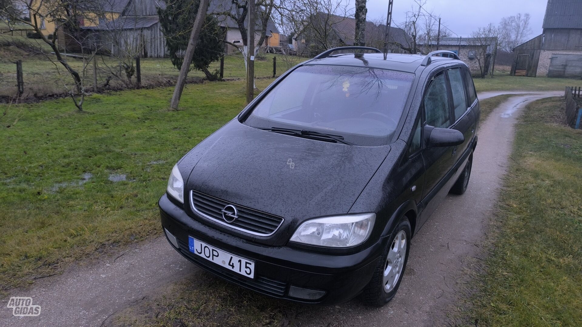 Opel Zafira 2000 г Минивэн