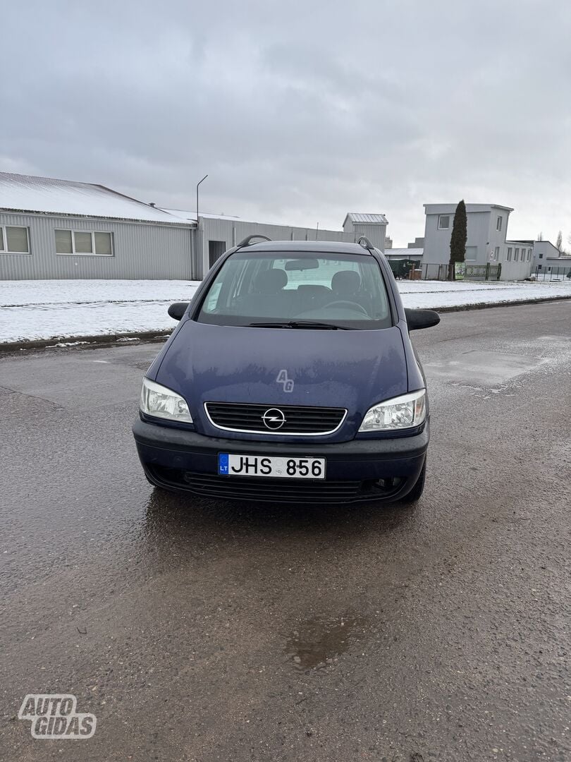 Opel Zafira 2001 m Vienatūris