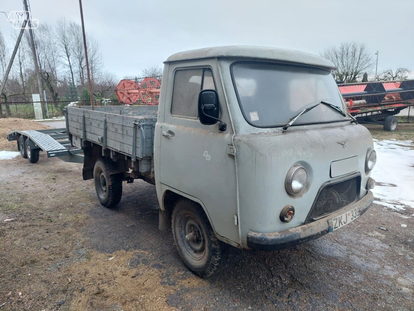 Uaz 1986 г Грузовой микроавтобус