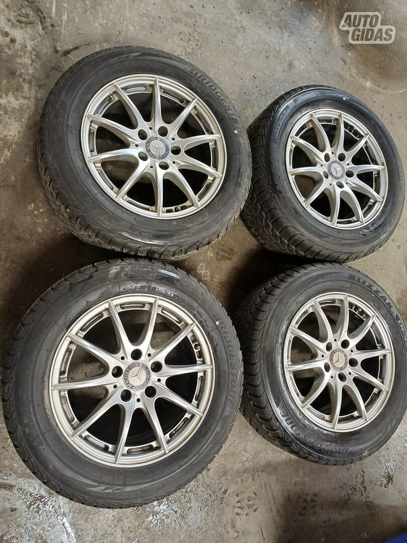 E 220 light alloy R16 rims