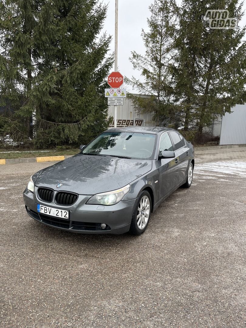 Bmw 520 2006 m Sedanas