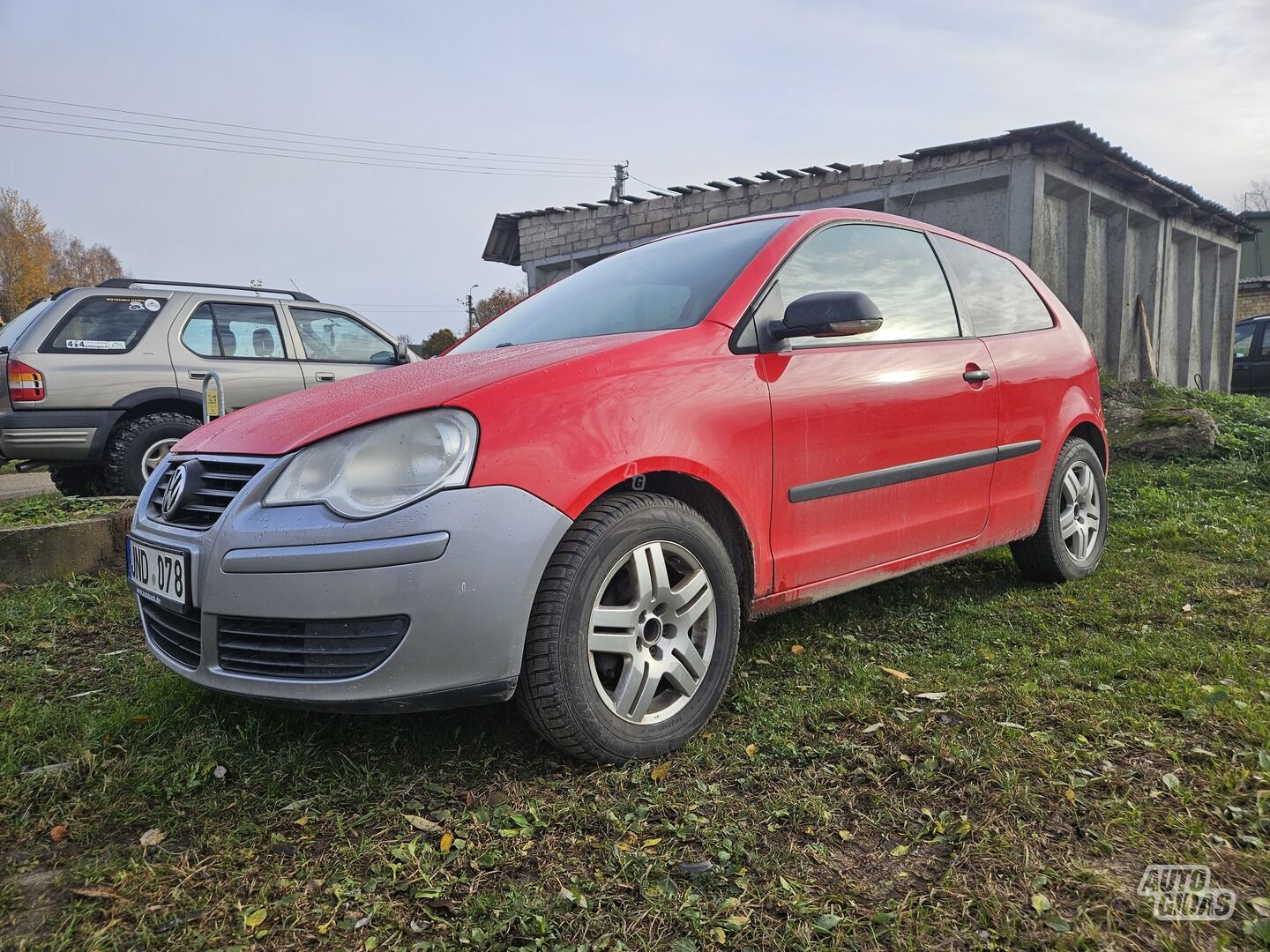 Volkswagen Polo IV Tdi 2007 m dalys