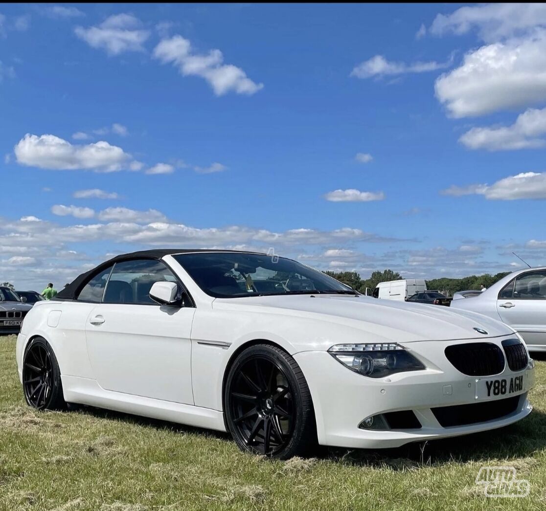 Bmw 635 2010 m Kabrioletas