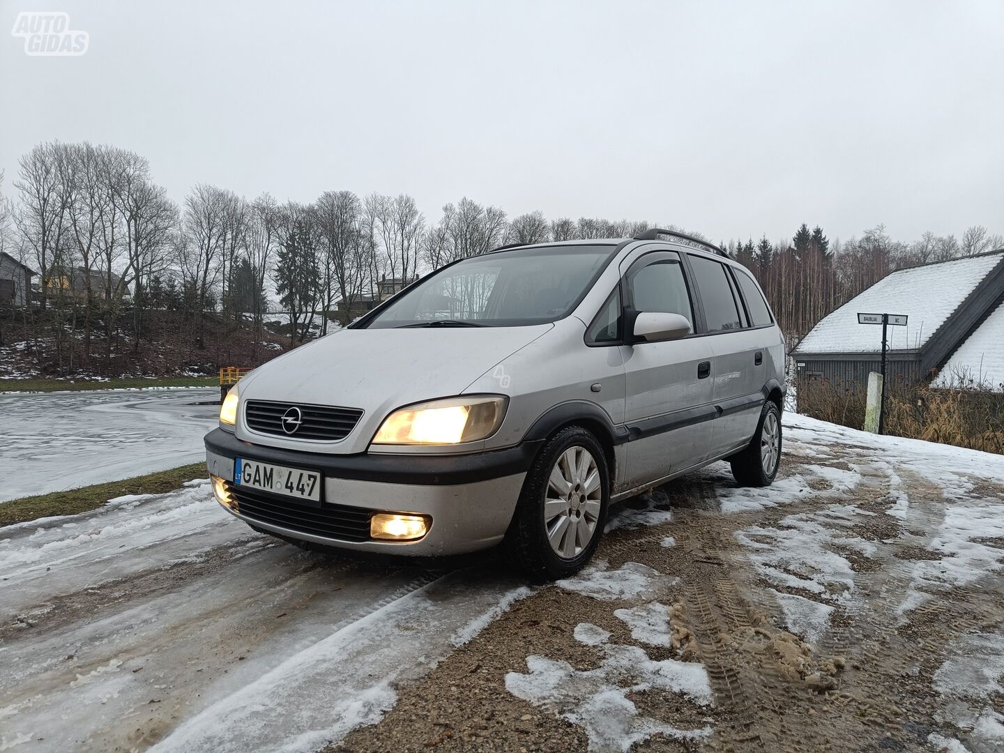 Opel Zafira 2002 г Минивэн